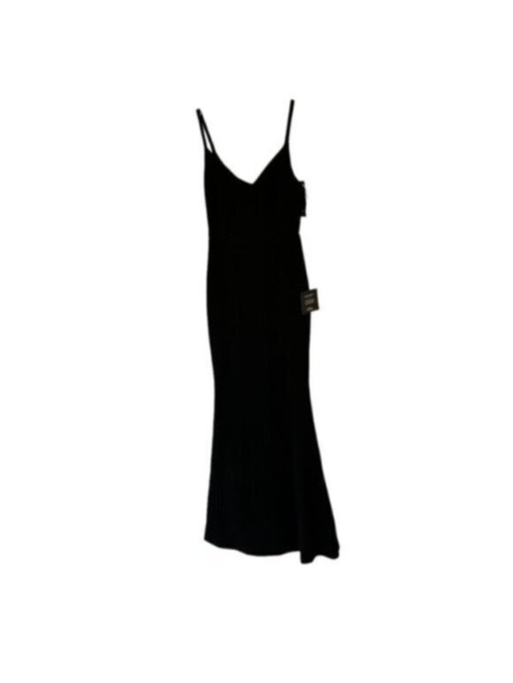 NWT Lulu’s | Women's Black Sleeveless V-Neck Maxi Dress Size XS